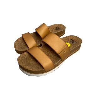 Reef Women’s Cushion Vista Hi Platform Sandal Sz 7 - Used Excellent